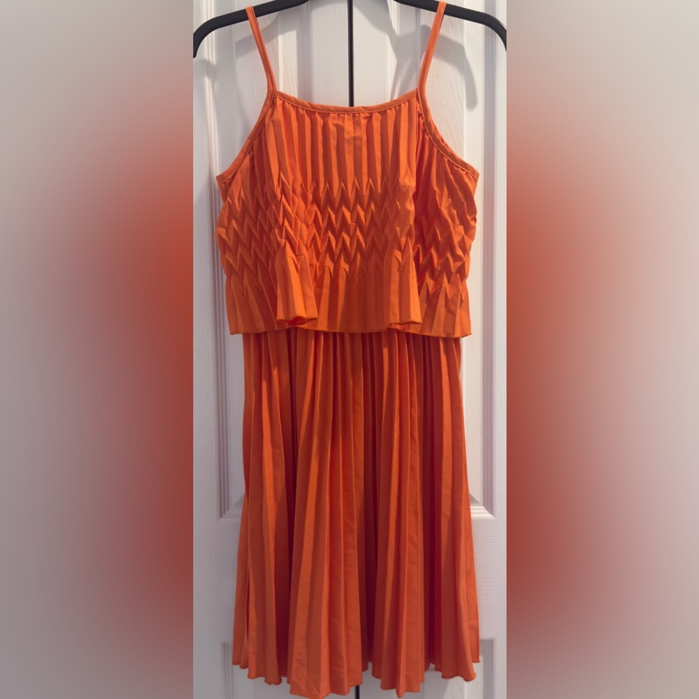 SHEIN Orange Kids Casual Dress